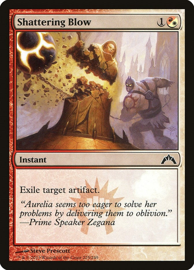 Shattering Blow (225) [GTC] - MTG Single