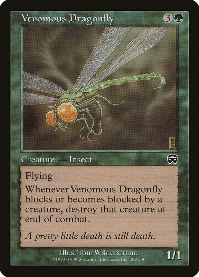 Venomous Dragonfly (282) [MMQ] - MTG Single