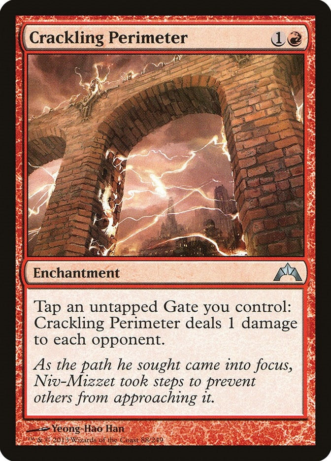 Crackling Perimeter (88) [GTC] - MTG Single