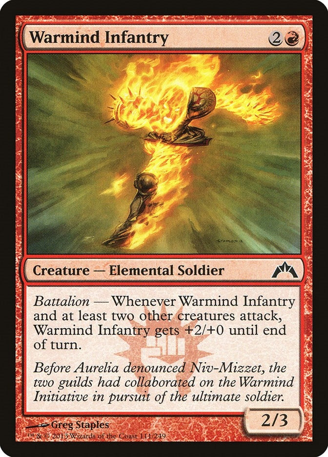 Warmind Infantry (111) [GTC] - MTG Single
