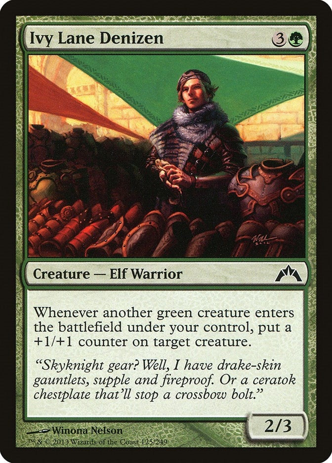 Ivy Lane Denizen (125) [GTC] - MTG Single