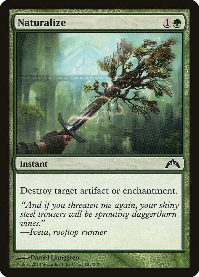 Naturalize (127) [GTC] - MTG Single