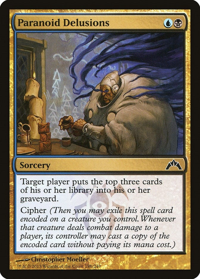 Paranoid Delusions (186) [GTC] - MTG Single