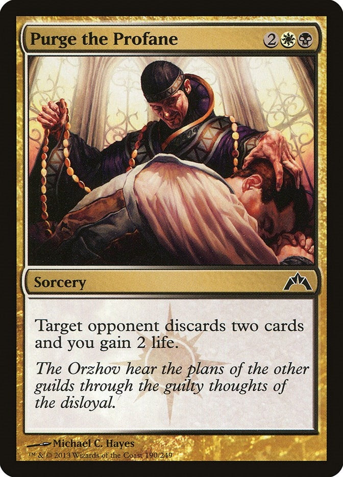 Purge the Profane (190) [GTC] - MTG Single