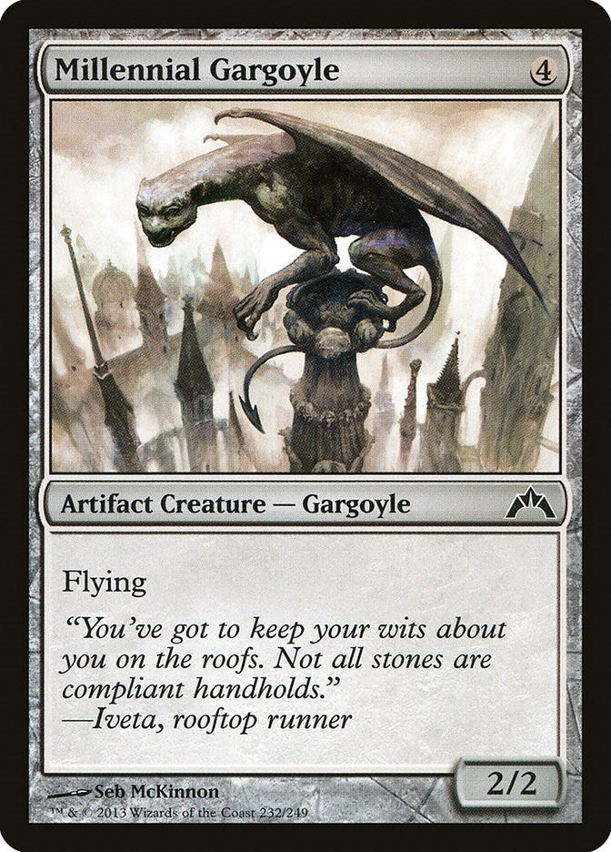 Millennial Gargoyle (232) [GTC] - MTG Single