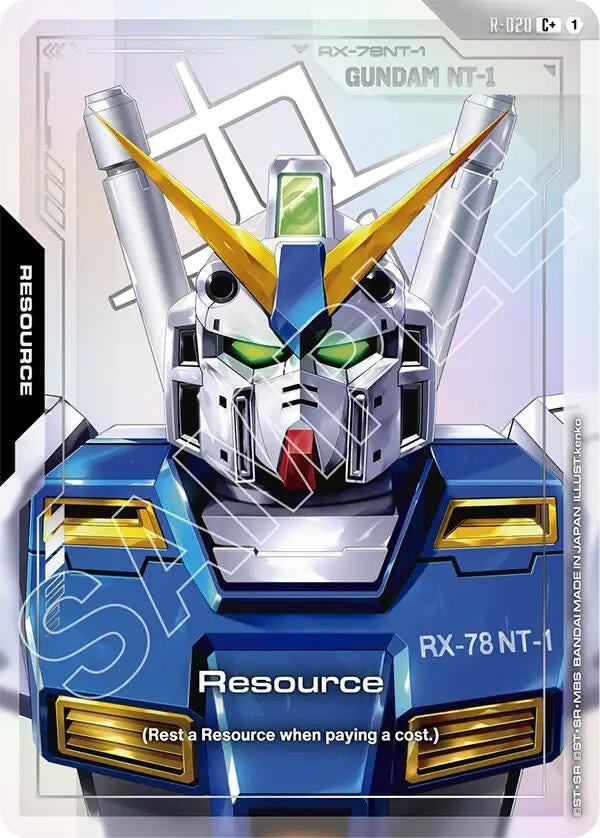 Image for Resource (R-020) (C+) (R-020) (Steel Requiem) - Gundam Card Game
