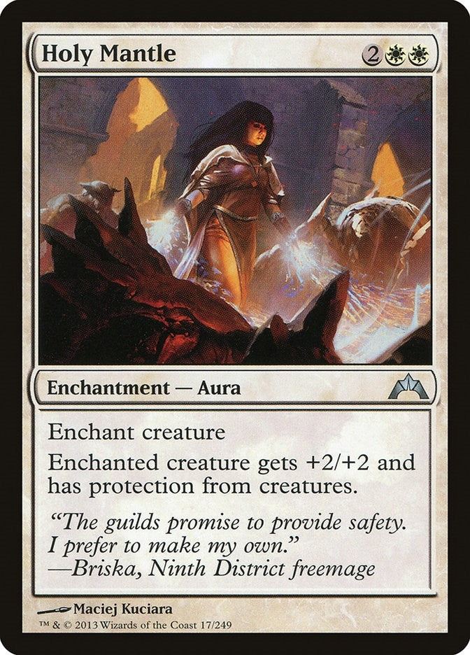 Holy Mantle (17) [GTC] - MTG Single