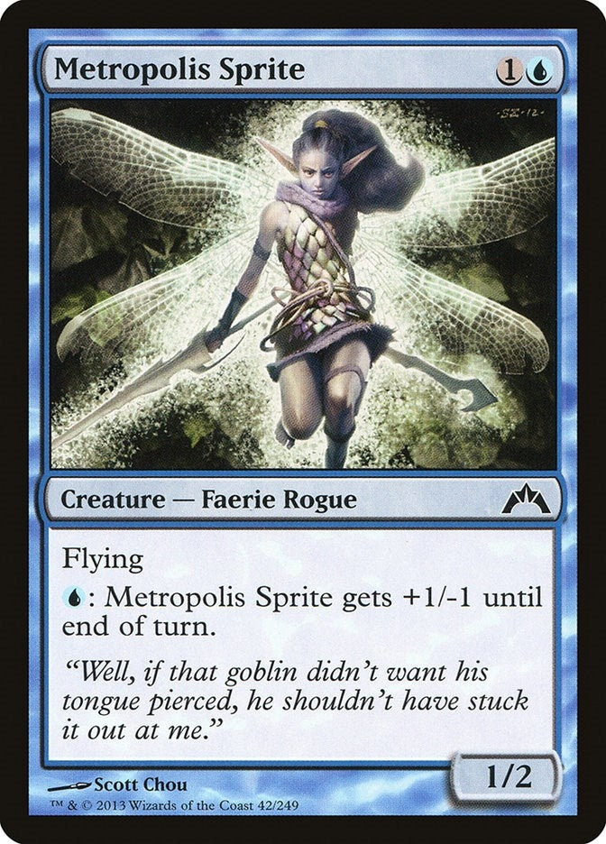 Metropolis Sprite (42) [GTC] - MTG Single