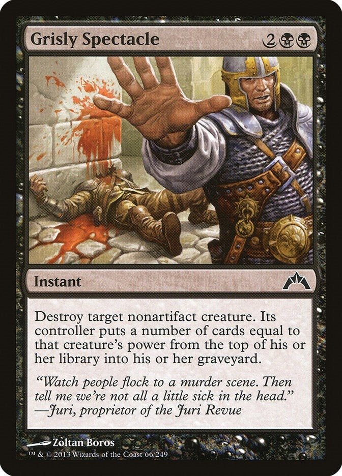Grisly Spectacle (66) [GTC] - MTG Single
