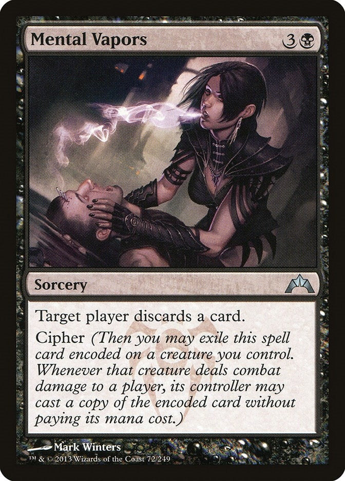Mental Vapors (72) [GTC] - MTG Single