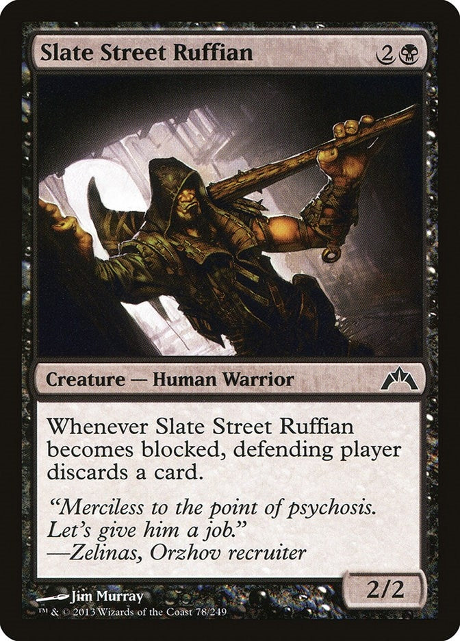 Slate Street Ruffian (78) [GTC] - MTG Single