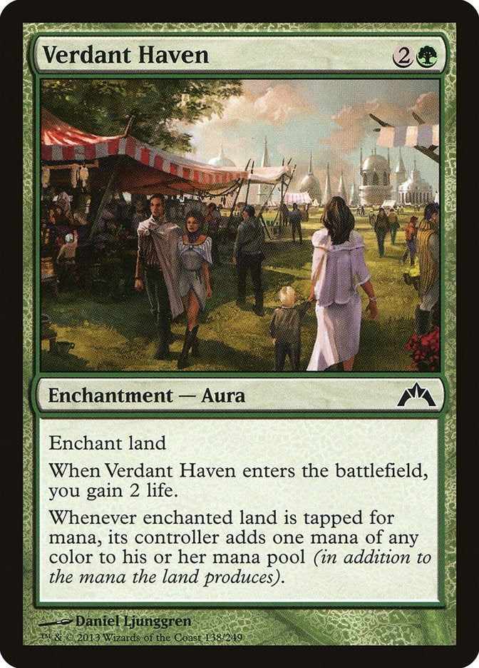 Verdant Haven (138) [GTC] - MTG Single