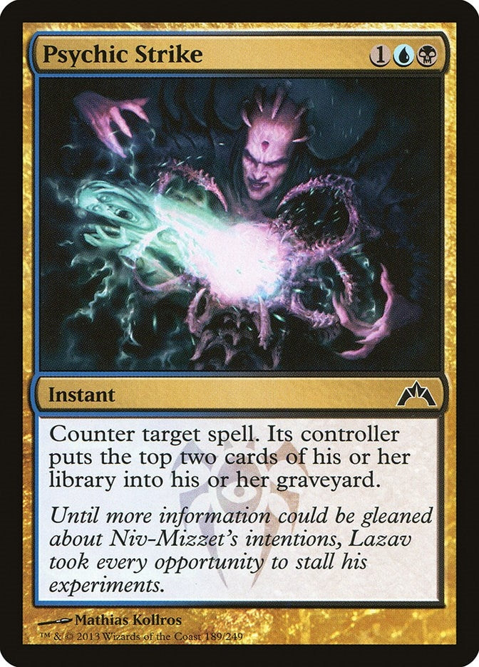 Psychic Strike (189) [GTC] - MTG Single