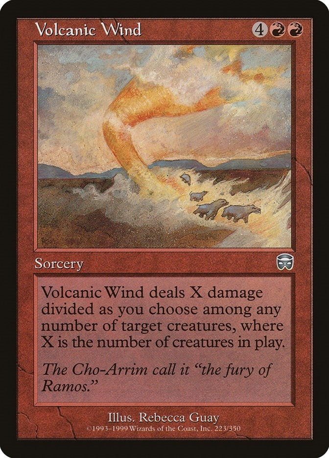 Volcanic Wind (223) [MMQ] - MTG Single