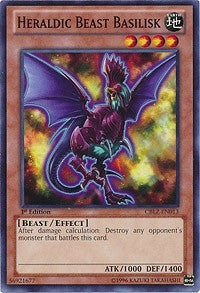 Heraldic Beast Basilisk (13) (CBLZ) - YuGiOh Single