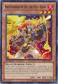 Brotherhood of the Fire Fist - Hawk (21) (CBLZ) - YuGiOh Single