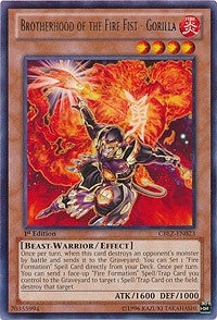 Brotherhood of the Fire Fist - Gorilla (23) (CBLZ) - YuGiOh Single
