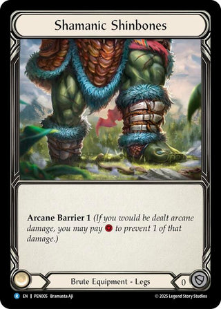 Image for Shamanic Shinbones (PEN005) (Compendium of Rathe) - Flesh and Blood TCG