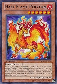 Hazy Flame Peryton (31) (CBLZ) - YuGiOh Single