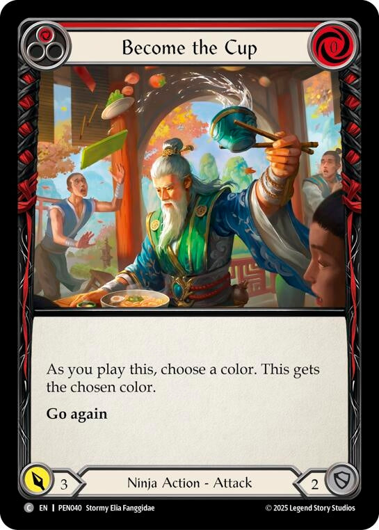 Image for Become The Cup (Red) (PEN040) (Compendium of Rathe) - Flesh and Blood TCG