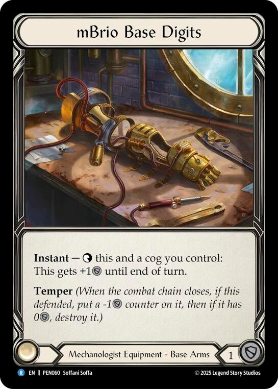 Image for Mbrio Base Digits (PEN060) (Compendium of Rathe) - Flesh and Blood TCG