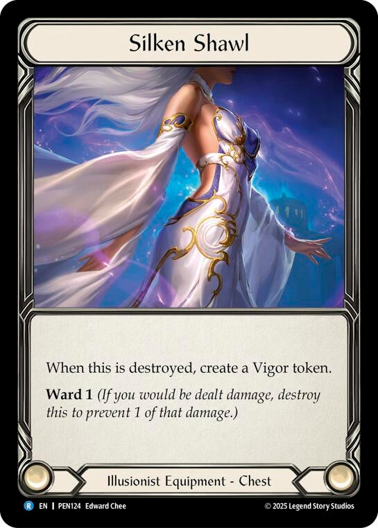 Image for Silken Shawl (PEN124) (Compendium of Rathe) - Flesh and Blood TCG