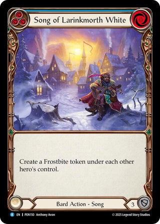 Image for Song Of Larinkmorth White (Blue) (PEN150) (Compendium of Rathe) - Flesh and Blood TCG