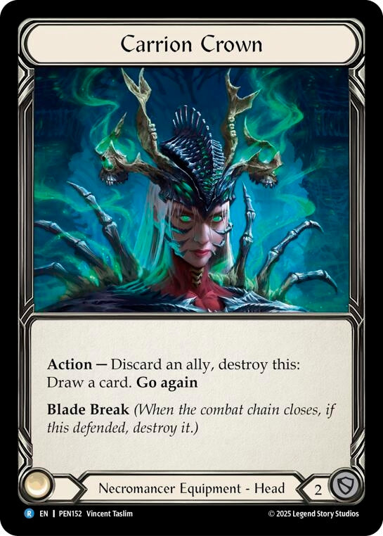 Image for Carrion Crown (PEN152) (Compendium of Rathe) - Flesh and Blood TCG