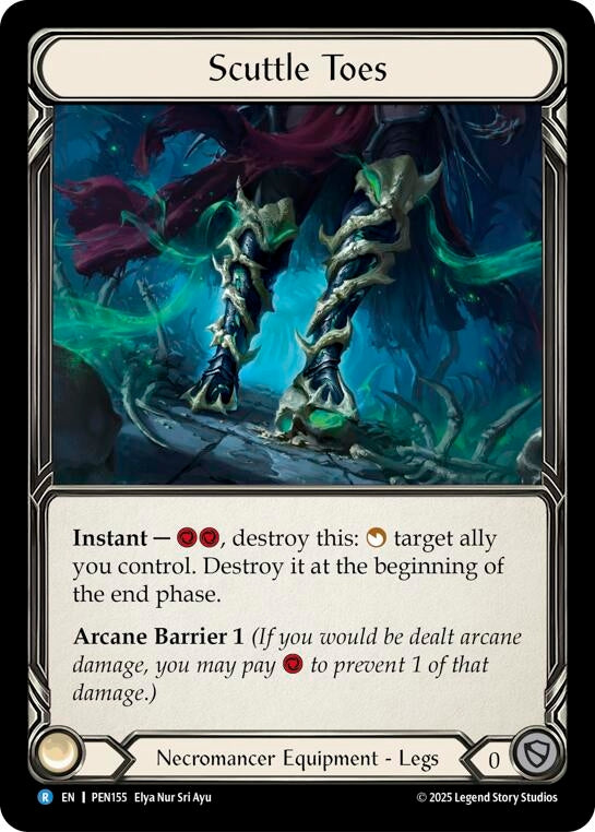 Image for Scuttle Toes (PEN155) (Compendium of Rathe) - Flesh and Blood TCG