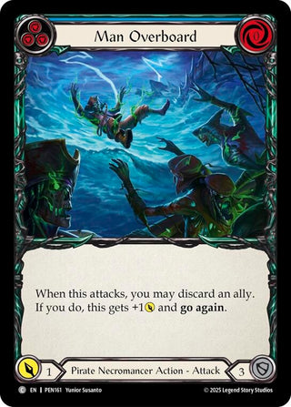 Image for Man Overboard (Blue) (PEN161) (Compendium of Rathe) - Flesh and Blood TCG