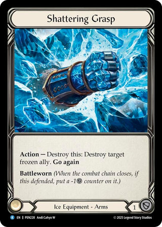 Image for Shattering Grasp (PEN228) (Compendium of Rathe) - Flesh and Blood TCG