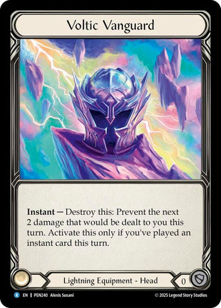 Image for Voltic Vanguard (PEN240) (Compendium of Rathe) - Flesh and Blood TCG