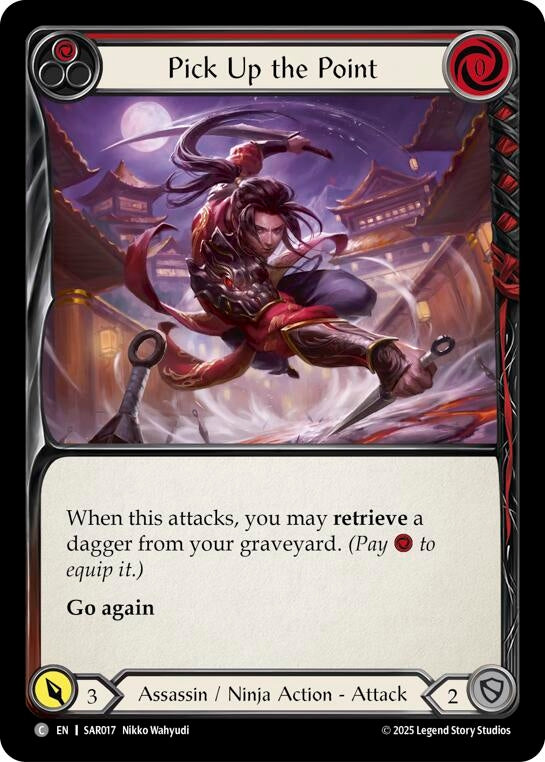 Image for Pick Up the Point (SAR017) (Silver Age Chapter 2) - Flesh and Blood TCG
