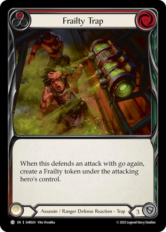 Image for Frailty Trap (SAR024) (Silver Age Chapter 2) - Flesh and Blood TCG