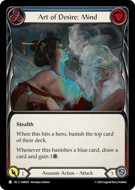 Image for Art of Desire: Mind (SAR028) (Silver Age Chapter 2) - Flesh and Blood TCG