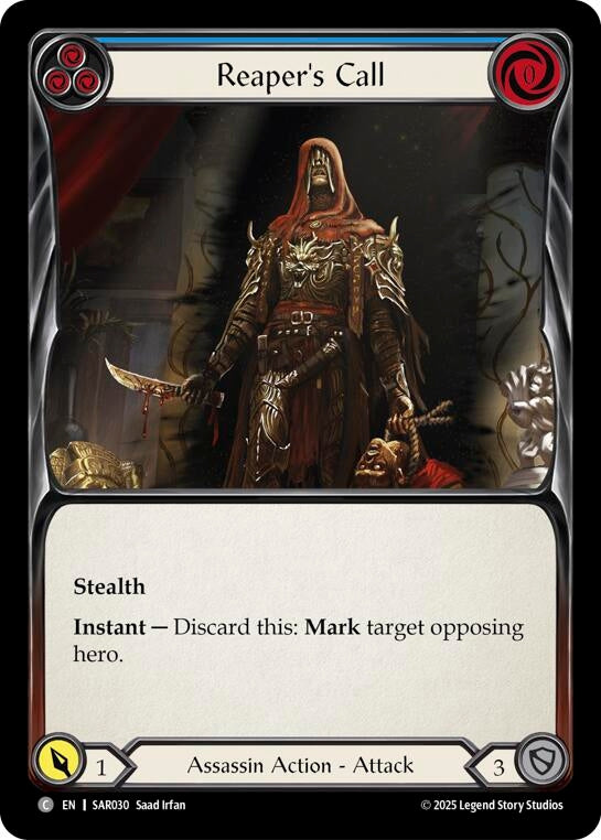 Image for Reaper's Call (SAR030) (Silver Age Chapter 2) - Flesh and Blood TCG