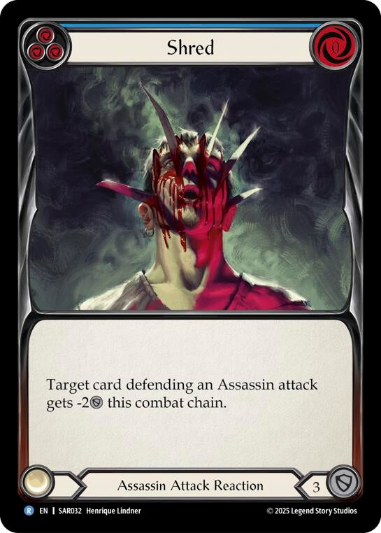 Image for Shred (SAR032) (Silver Age Chapter 2) - Flesh and Blood TCG