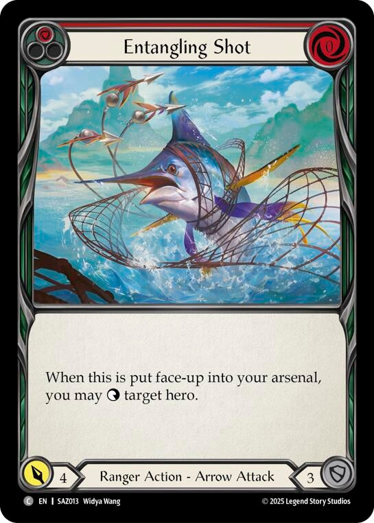 Image for Entangling Shot (SAZ013) (Silver Age Chapter 2) - Flesh and Blood TCG