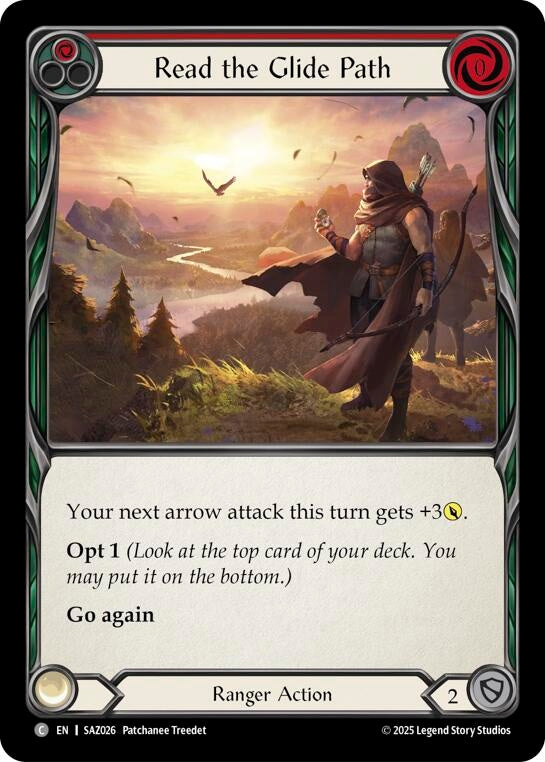 Image for Read the Glide Path (SAZ026) (Silver Age Chapter 2) - Flesh and Blood TCG