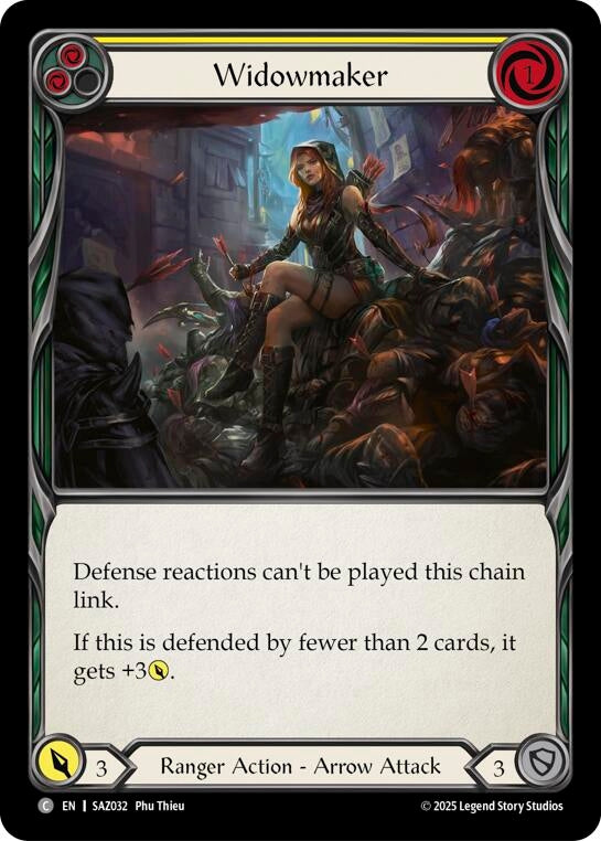 Image for Widowmaker (SAZ032) (Silver Age Chapter 2) - Flesh and Blood TCG