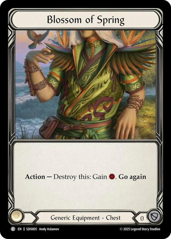 Image for Blossom of Spring (SDO005) (SDO005) (Silver Age Chapter 2) - Flesh and Blood TCG