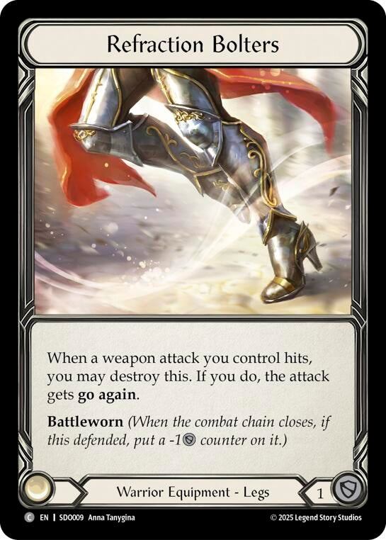 Image for Refraction Bolters (SDO009) (Silver Age Chapter 2) - Flesh and Blood TCG
