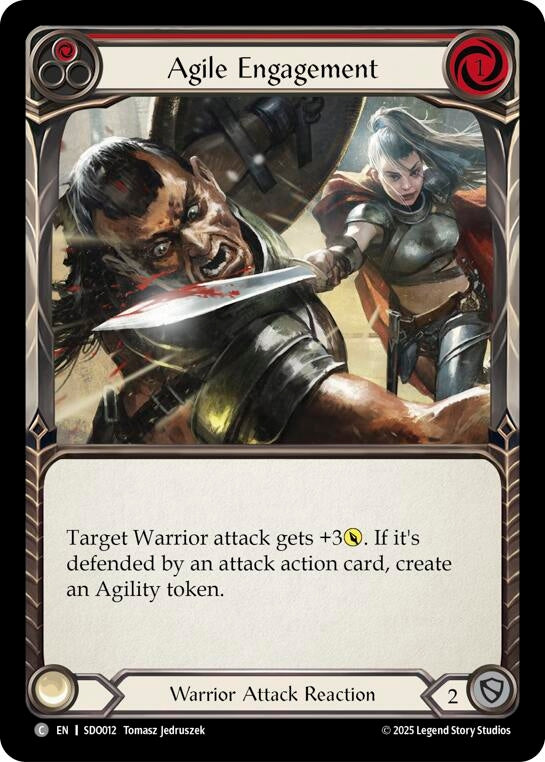 Image for Agile Engagement (SDO012) (Silver Age Chapter 2) - Flesh and Blood TCG