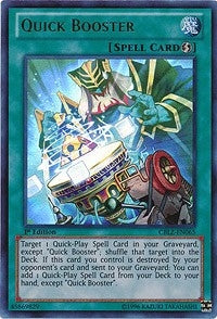 Quick Booster (65) (CBLZ) - YuGiOh Single