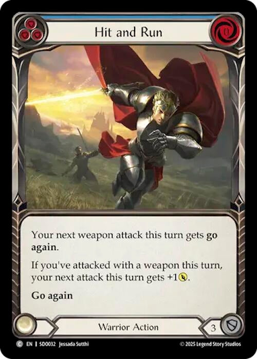 Image for Hit and Run (SDO032) (Silver Age Chapter 2) - Flesh and Blood TCG