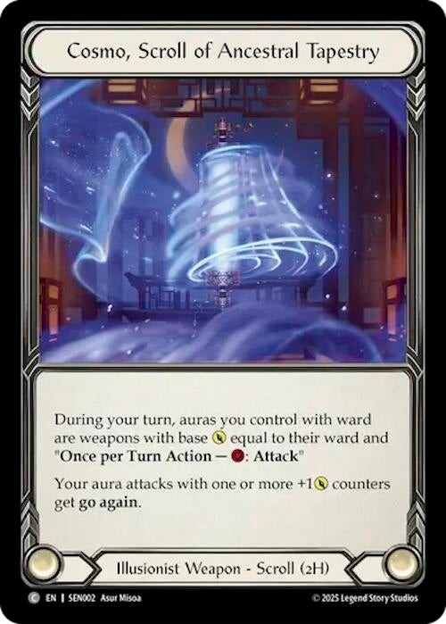 Image for Cosmo, Scroll of Ancestral Tapestry (SEN002) (Silver Age Chapter 2) - Flesh and Blood TCG