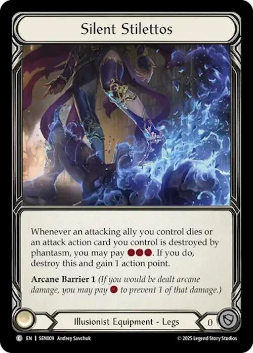 Image for Silent Stilettos (SEN009) (Silver Age Chapter 2) - Flesh and Blood TCG