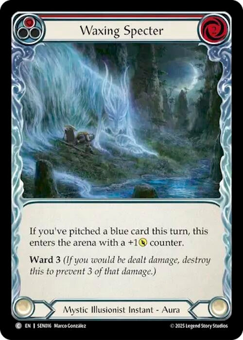 Image for Waxing Specter (SEN016) (Silver Age Chapter 2) - Flesh and Blood TCG