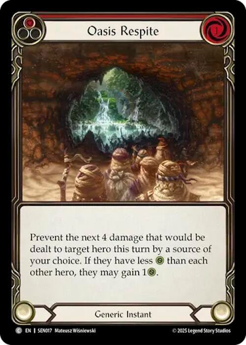Image for Oasis Respite (SEN017) (SEN017) (Silver Age Chapter 2) - Flesh and Blood TCG