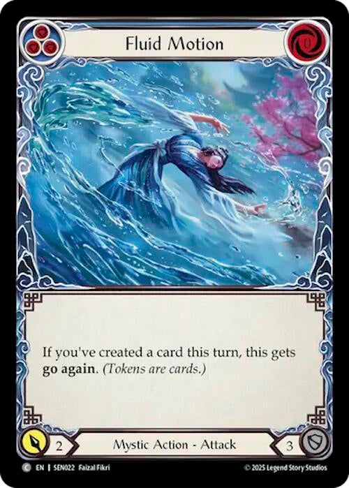 Image for Fluid Motion (SEN022) (Silver Age Chapter 2) - Flesh and Blood TCG